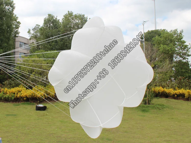 Unmanned aerial vehicle (UAV) parachutes, 10KG, 11KG, 12KG, and other kilogram round and cross parachutes