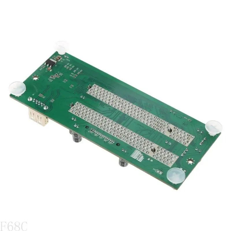 

F68C PCI-EXPRESS в Dual PCI Extend Adapter Card USB3.0 Добавить на карты конвертер PCIE в x16 Card для ПК