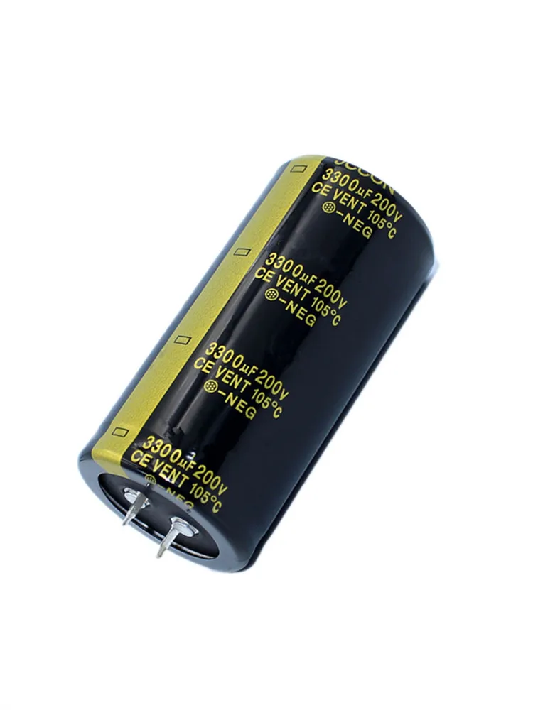 Imagem -06 - Capacitor Eletrolítico de Alumínio de Alta Qualidade Baixa Impedância Esr 15 Peças 200v3300uf 200v 3300uf 35x70 mm