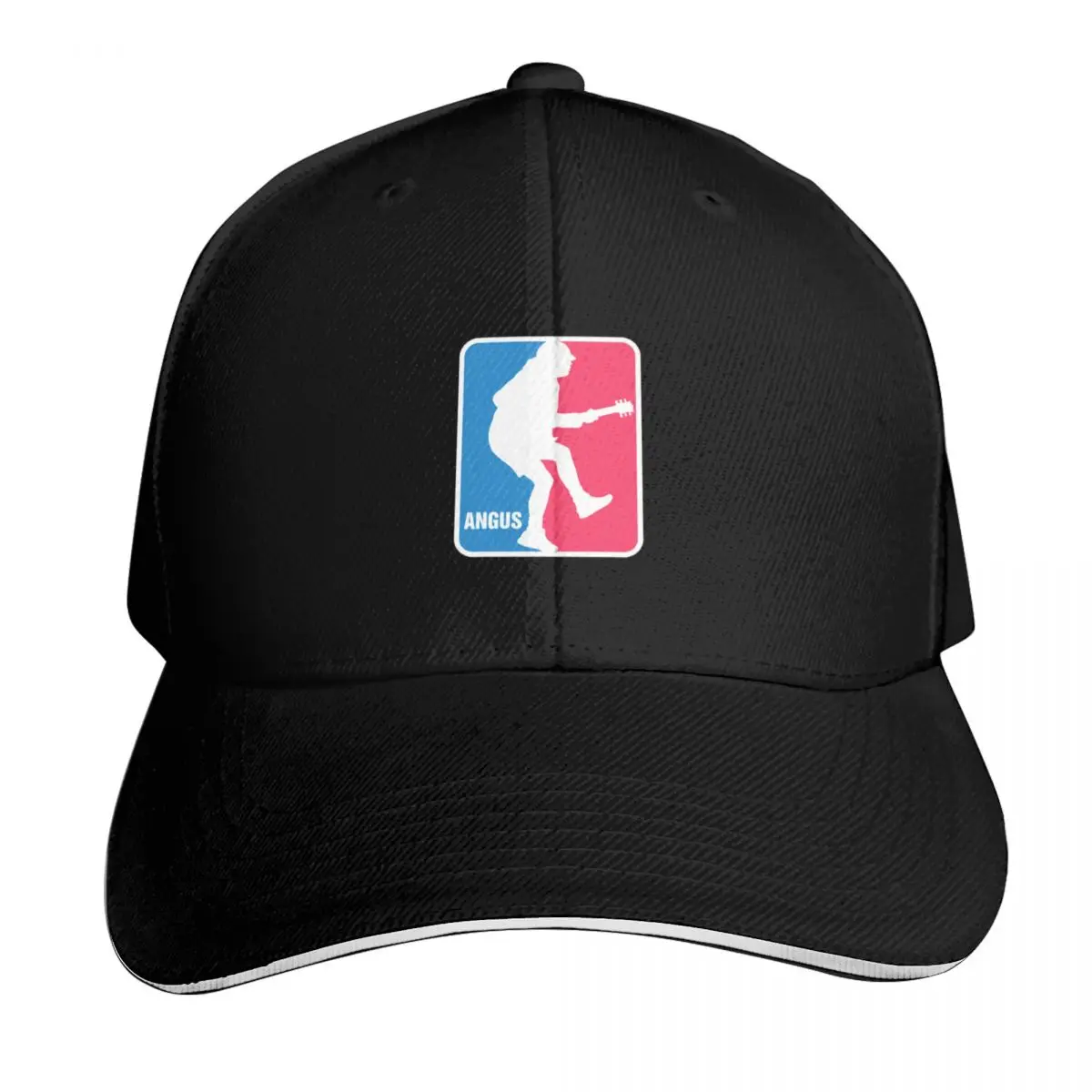 Angus young sport logo Baseball Cap Strapback Dad Hat Six Panel Structured Crown Sun Protection UPF 50+