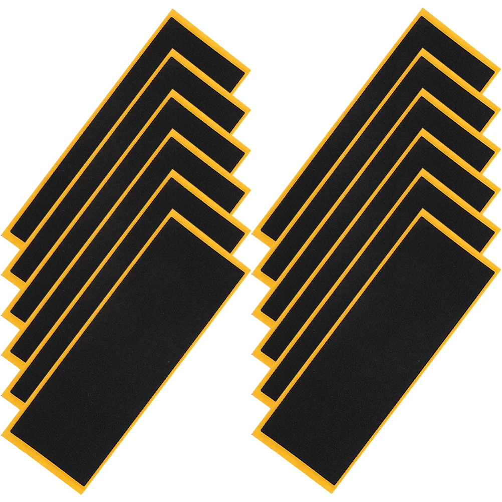 24 Pcs Finger Skateboard Sticker Grip Tape Foam for Fingerboards Stickers Non-slip