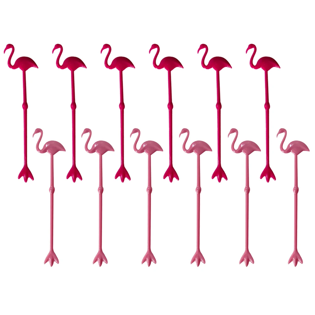 

Flamingo Stirring Stick Blender Cocktail Stirrers Supplies Banquet