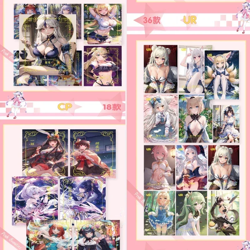 Cartões de Waifu da Deusa História, Maiden Girl Party Swimsuit, Bikini Feast Booster Box, Brinquedos infantis e Hobbies, Projeto Anime