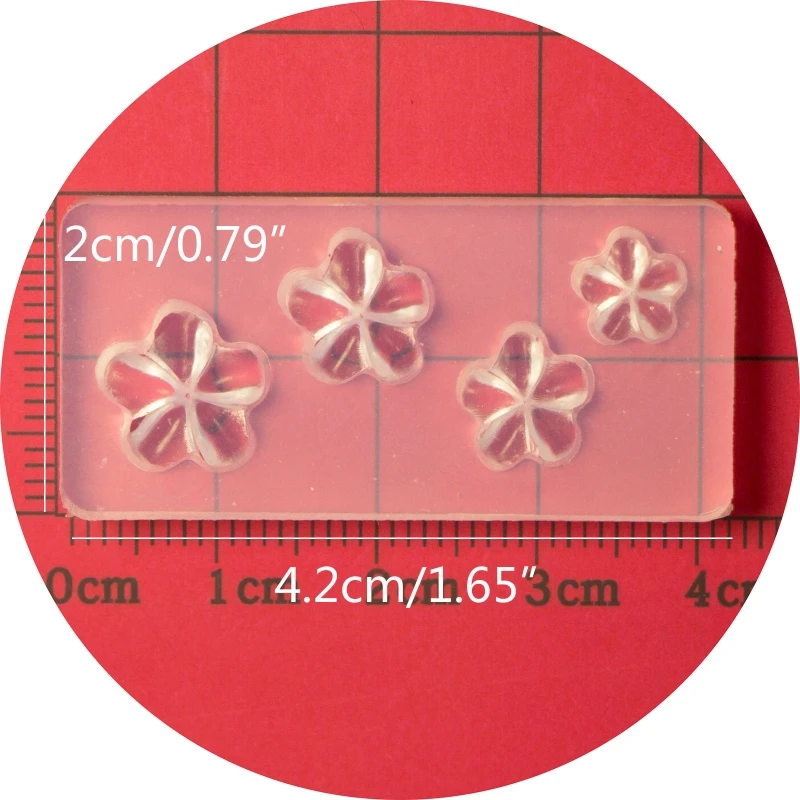 3D Fünf Blütenblatt art Mold Silikon Kombination Dekorative Form art, Der Werkzeug Silikon Carving Drop Shipping