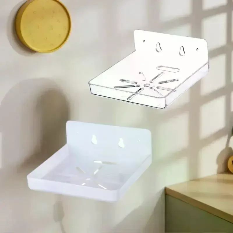 CCTV Mini Beveiligingscamera Acryl Wandhouder - Zelfklevende ondersteuning zonder boren