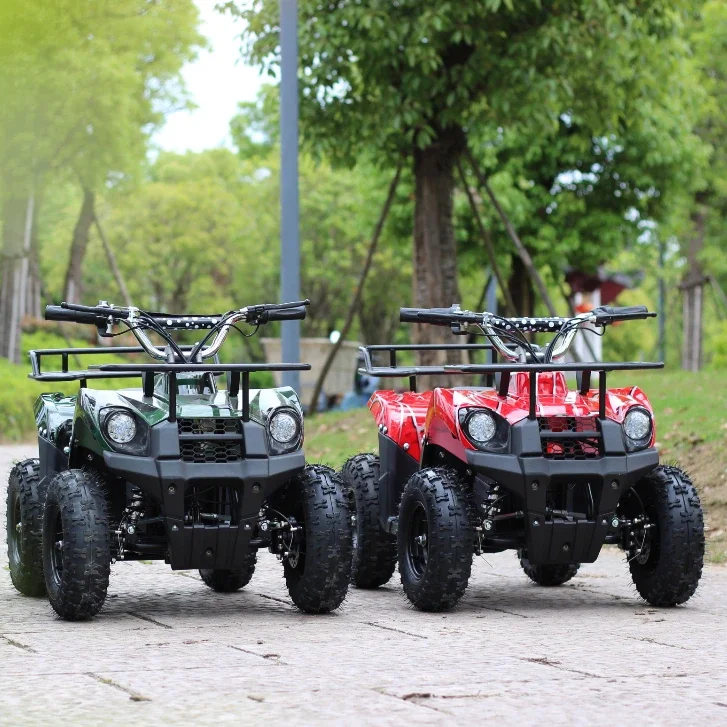 800W/36V 1000W Brush Motor Off Road 49cc Mini Quad Bikes For Sale Electric Atv For Kids E-atvs