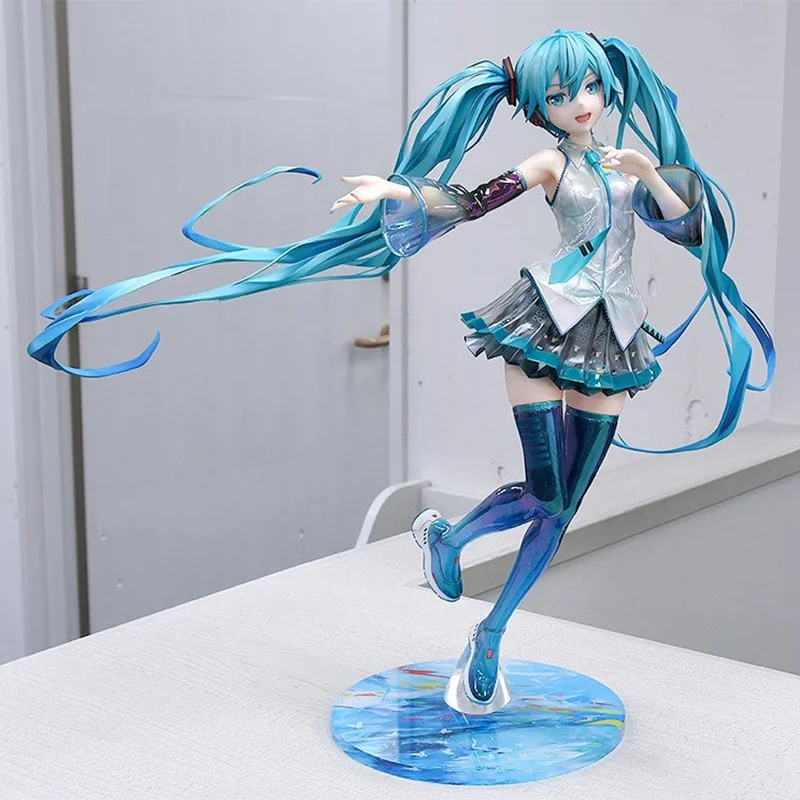 

【100%Authentic】GOOD SMILE COMPANY Original Vocaloid Hatsune Miku 1/4 0x27 Eternal Stream Model Decoration Gifts Toys Model