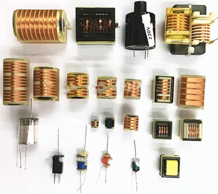 2Pcs Trigger Coil HT-1222A-3 Six-slot 8-pin Negative Ion High Voltage Package DC12V Igniter Size 26*18*15