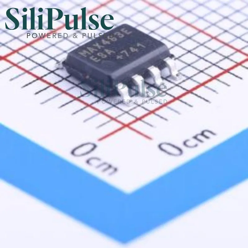(5-20pcs) MAX483EESA SOP-8 100% Original In Stock RS-422/RS-485 IC 15kV ESD-Protected, Slew-Rate-Limited, MAX483EESA+T