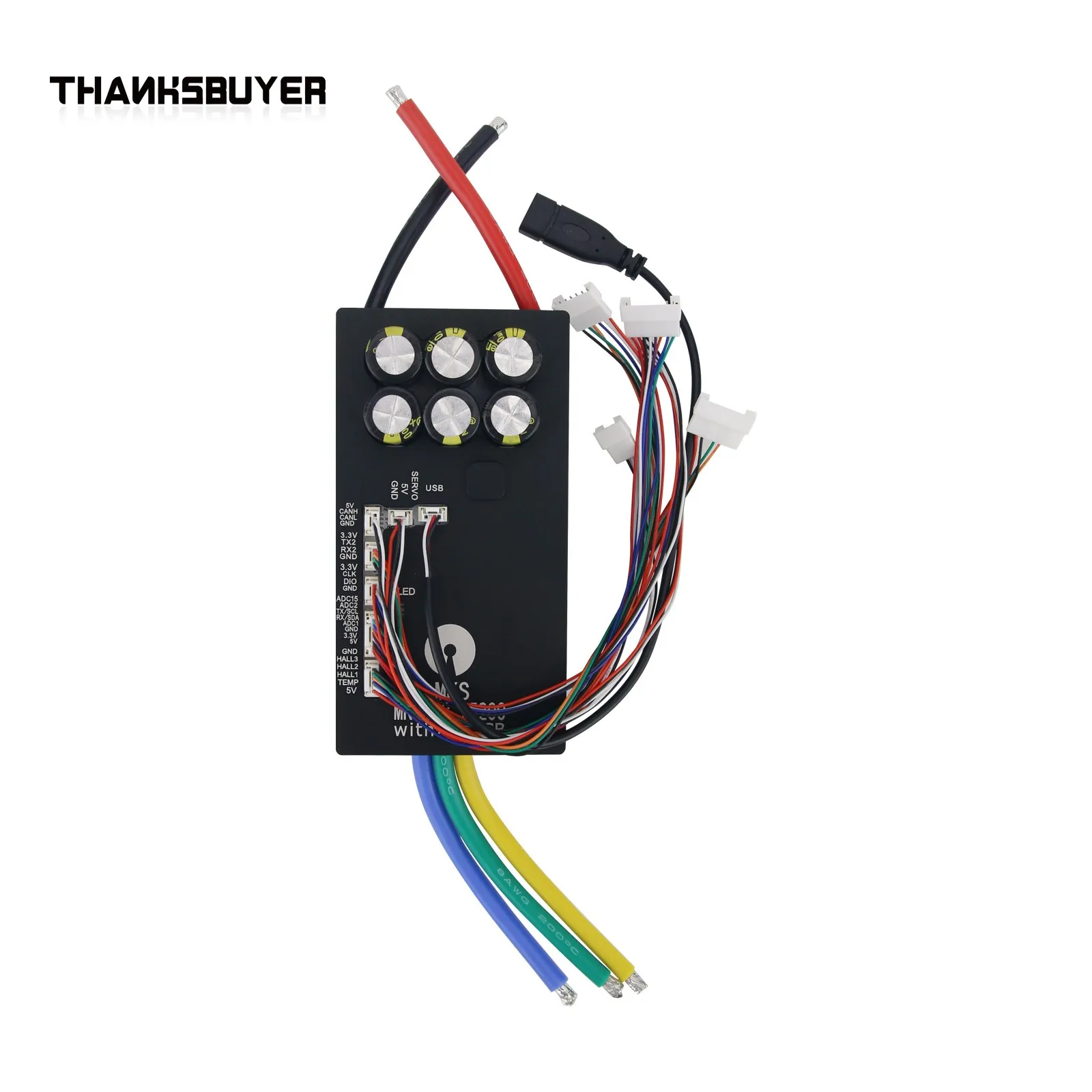 MKSESC 75200 V2 V-ESC75 200A ESC for Scooters Gliders Radio-controlled Cars Model Aeroplanes