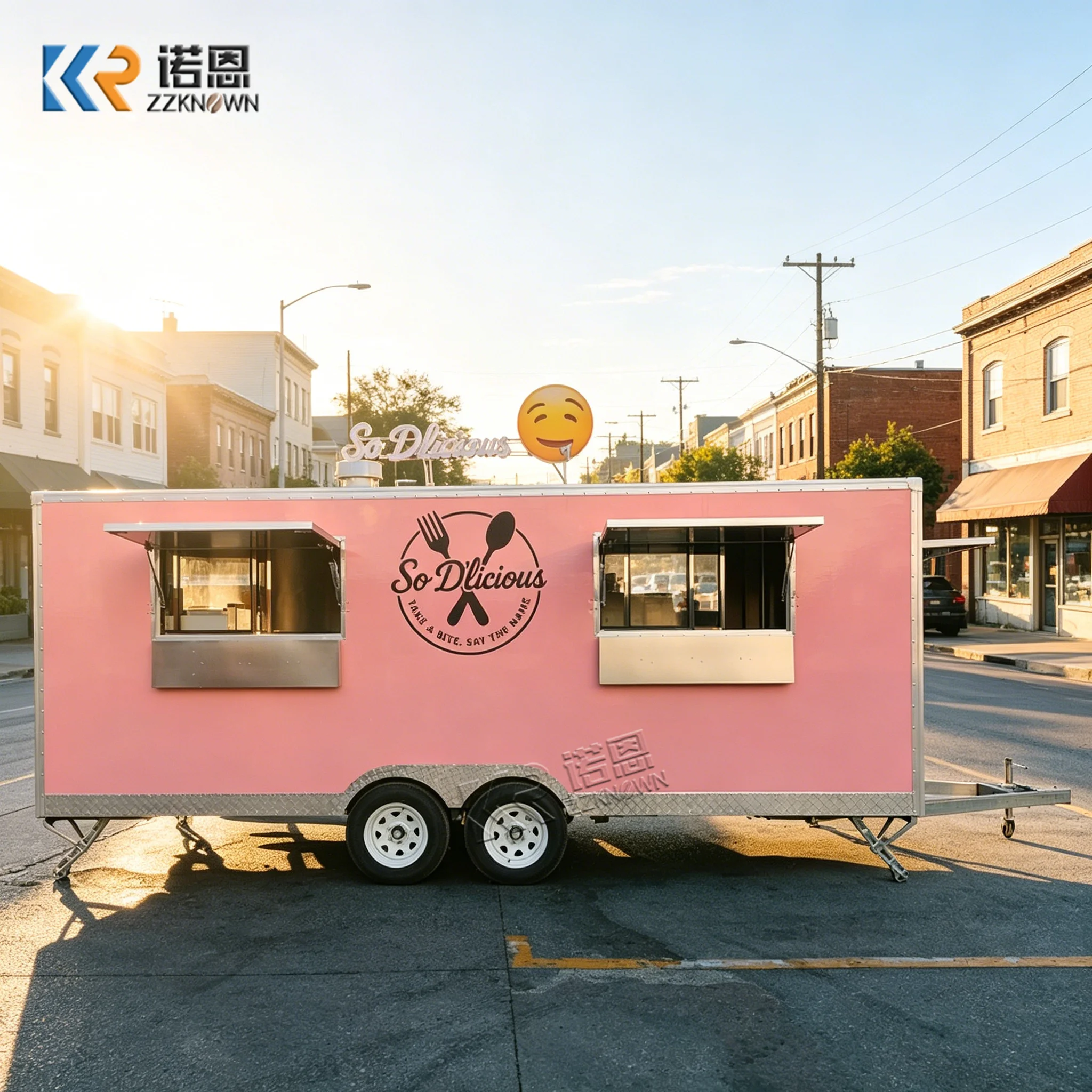 Modular Food Cart Trailer - Mix & Match Equipment to Your Needs Mobile Kitchen Food Trailer Fully Equipped