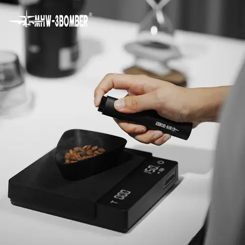 MHW-3BOMBER कॉफ़ी बीन डोज़िंग कप और स्प्रे बोतल सेट, एस्प्रेसो कॉफ़ी बार एक्सेसरीज़ के लिए सिंगल डोज़ मापने वाली ट्रे किट 10 best sales कॉफी किट - №4