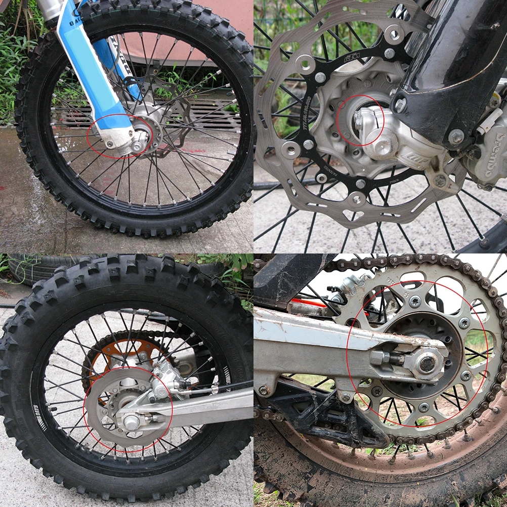OTOM M6 M8 Motorcycle Full Screws Kit Tapping Bolts Shock Absorber Plate Brake Disc Guard Nut Fork Lowering Shoe For KTM EXC SXF