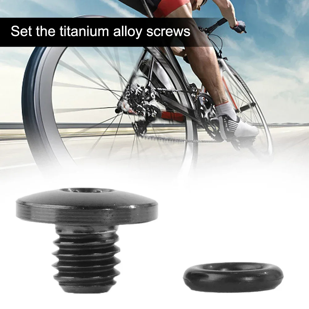 1pcs Road Mountain Bicycle Bleed Screw O-Ring For Shimano Oil Pot Cover Fixing Screw Replacement Tool Cycling Accessories