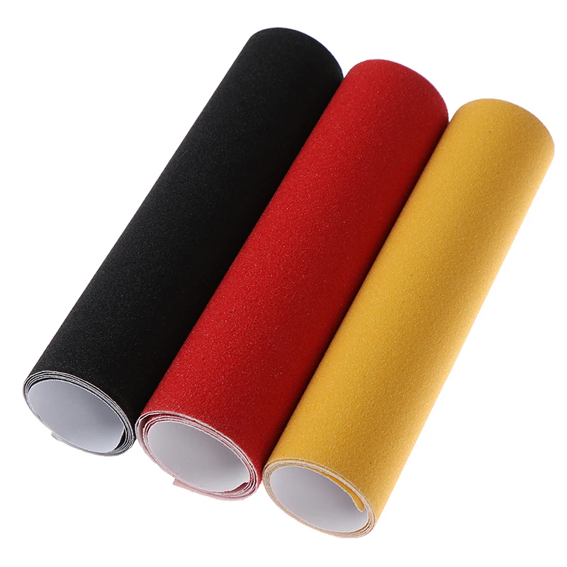 Professionale PVC Skateboard carta vetrata perforato Deck Grip Tape Griptape Skate Scooter Sticker carta vetrata 1 pz