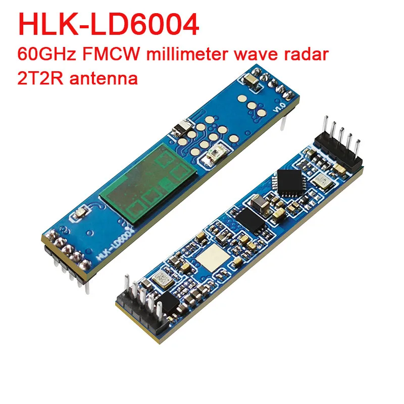 60G High-Precision Millimeter-Wave Radar LD6004 Multi-Target 3D Human Presence Sensing Serial Communication
