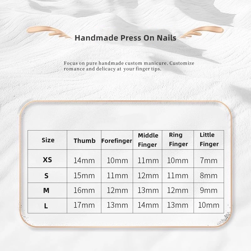10 piezas de uñas postizas de encaje hechas a mano, francesas en tono nude y rosa, en forma de almendra, cobertura completa, elegantes 4
