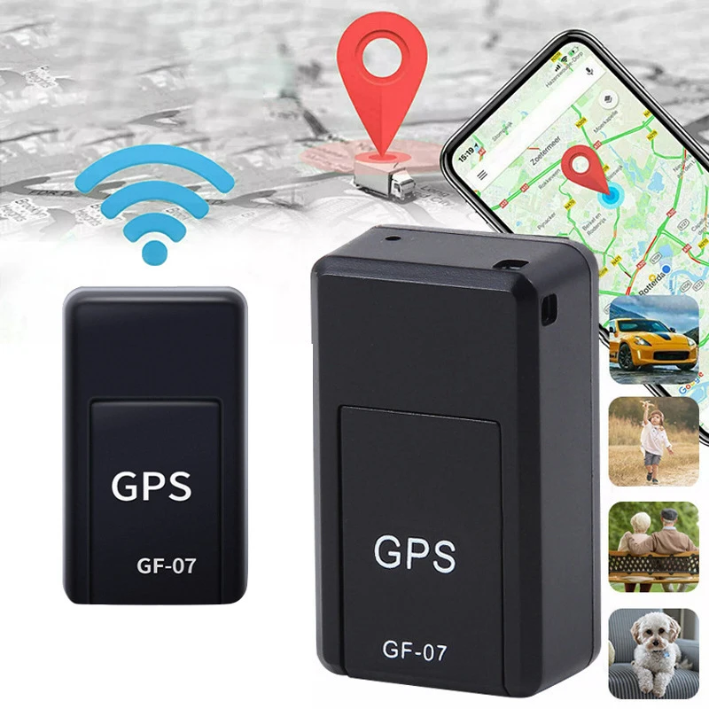 

GF-07 Мини GPS трекер Автомобильный GPS-трекер для домашних животных Дети пожилых людей Анти-потерянное устройство Автомобильный локатор слежения в реальном времени Магнитный локатор автомобиля