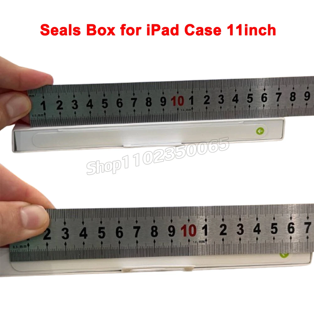 100 قطعة صناديق OEM إعادة التعبئة ملصقات الأختام الورقية لجهاز iPad Air 11 13 M3 2025 Pro M2 M4 11 Pro 13in 12.9 بوصة ORI حافظة التعبئة الخارجية #2