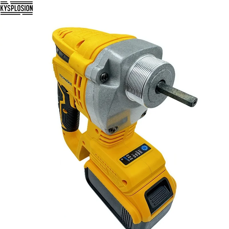For Dewalt 20v battery Electric Concrete Mixing Tool Brushless Cement Soil Concrete Vibrator High Power Concrete Mixer Vibrator