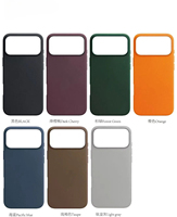 High End Official Animated Magnetic Leather Case for IPhone 17 Pro Max 17 Pro Case for Magsafe Wireless Charging Case