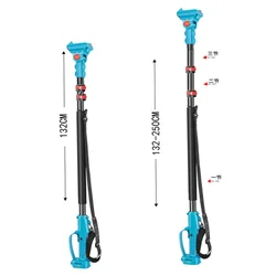 Jardim Acessórios Ferramenta Elétrica, Extensão Telescópica, hastes segmentadas para 3-Pin Makita Connector motosserras e tesouras elétricas