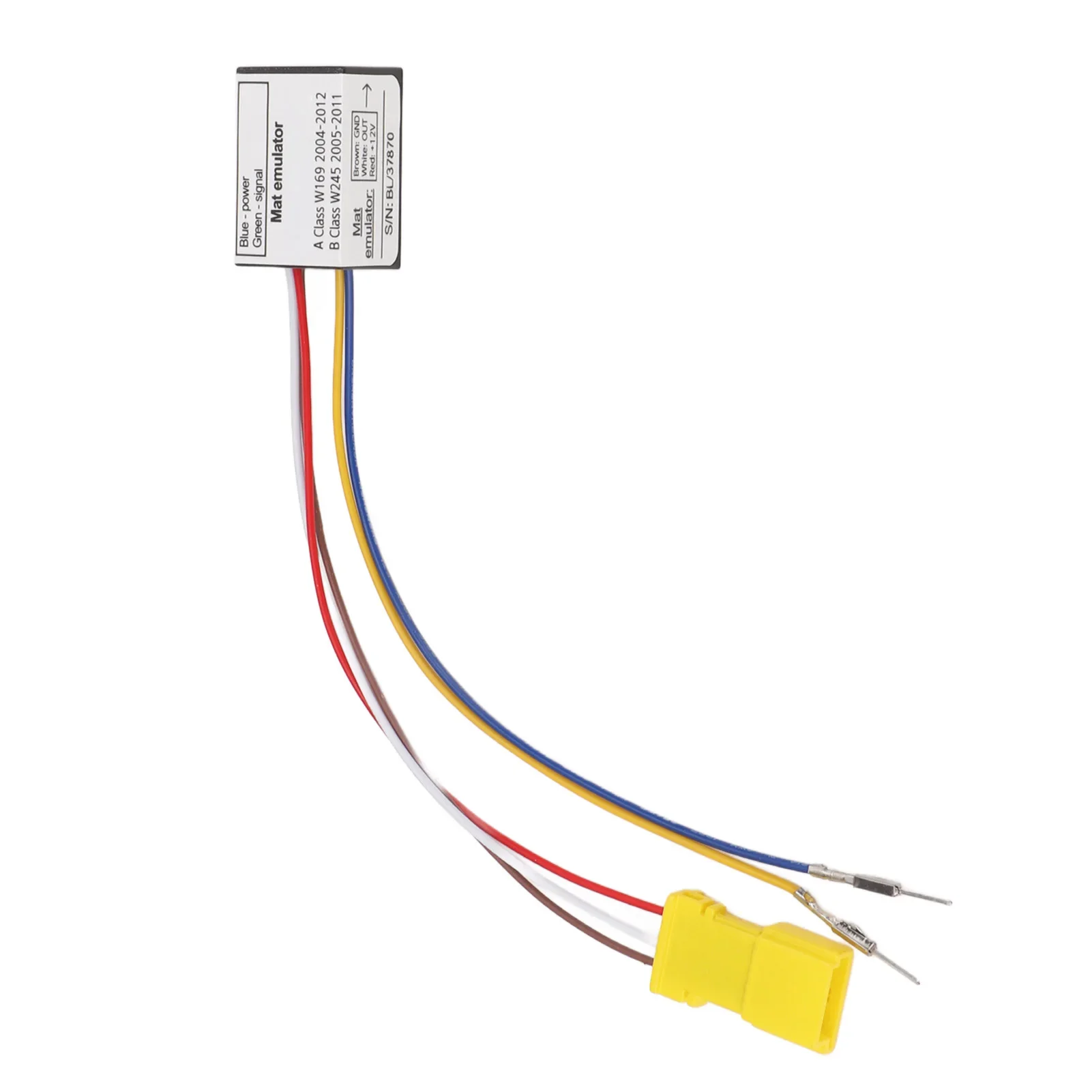 

Коврик для пассажирского сиденья, датчик присутствия, обходной эмулятор для Benz A, класс W серии, инструмент для авторемонта