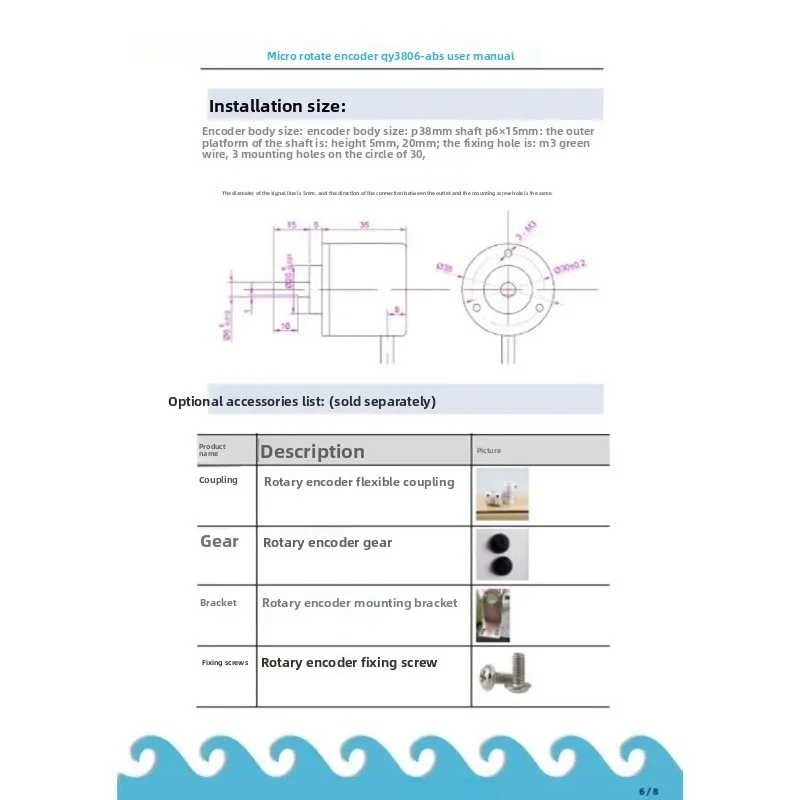 Single-Turn Magnetic Absolute Rotary Encoder - 15/16-Bit High Precision with SSI/RS485 MODBUS RTU Output
