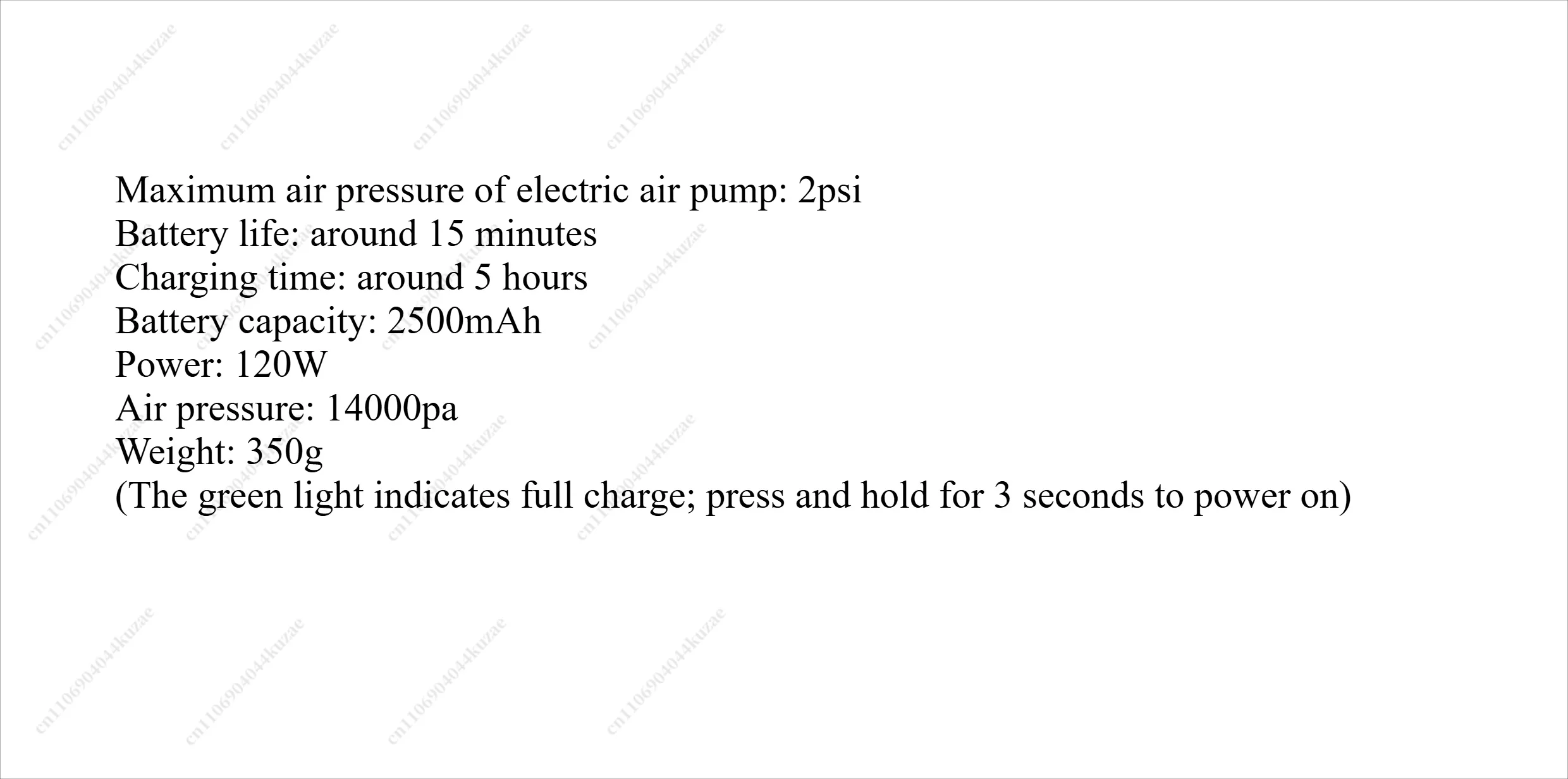 Multifunctional Electric Air Pump, Portable Inflator for Packraft, Kayak, SUP Board, Outdoor and Car Inflatable Mattress