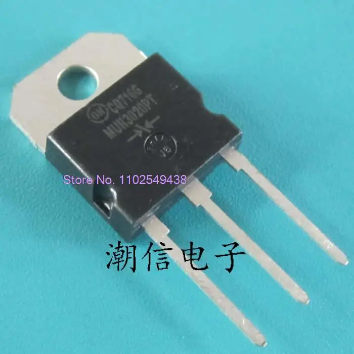 

10PCS/LOT MUR3020PT 30A 200V