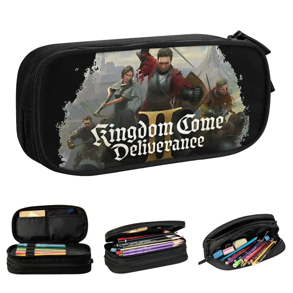 

Fashion Kingdom Come Deliverance 2 Pencil Cases Pencilcases Pen Holder Large Storage Bags Students School Cosmetic Stationery