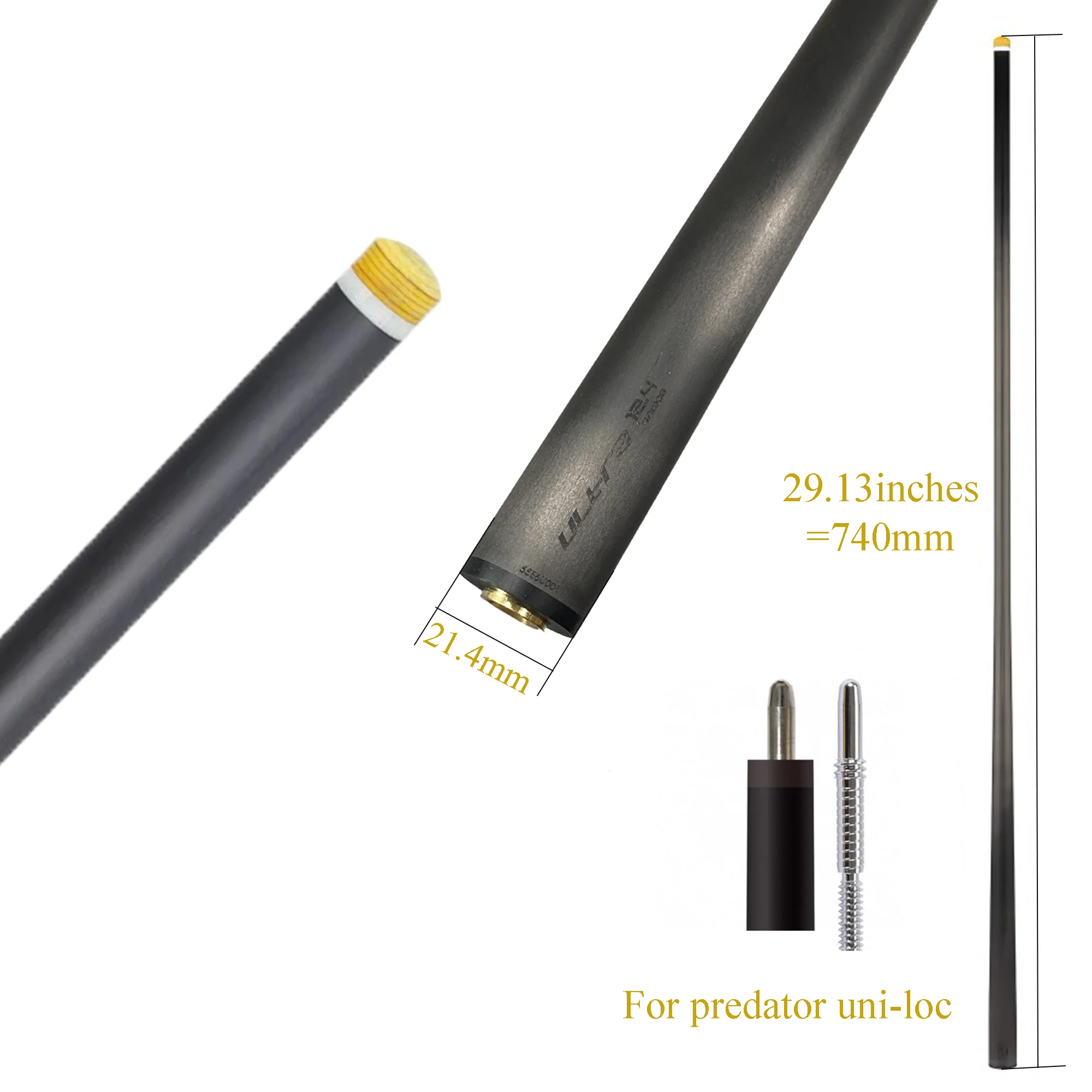 DAVID LOMAN Carbon SHAFT 3/8-11山 David Loman 29