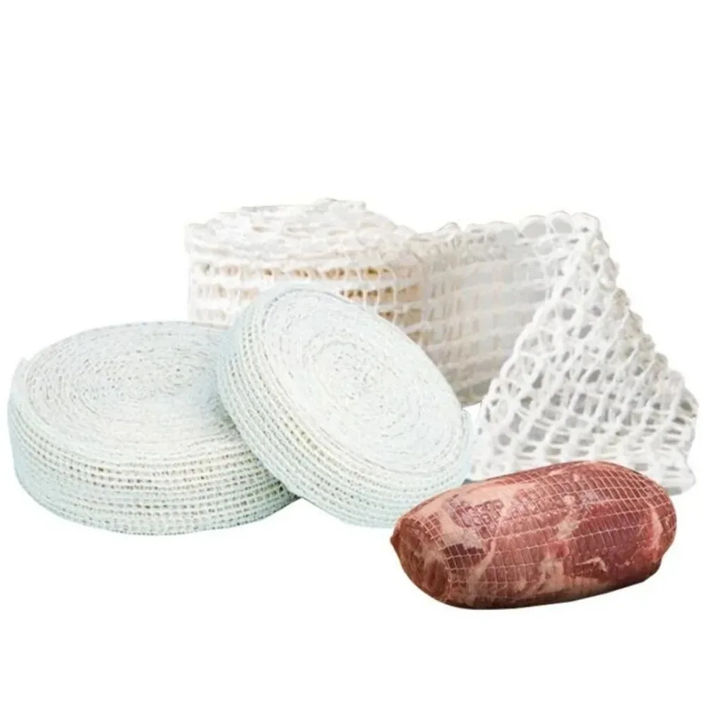 3-meter cotton meat net, ham sausage net, slaughter rope, sausage roll, meat cooking tool, hot dog sausage, sausage casing packa