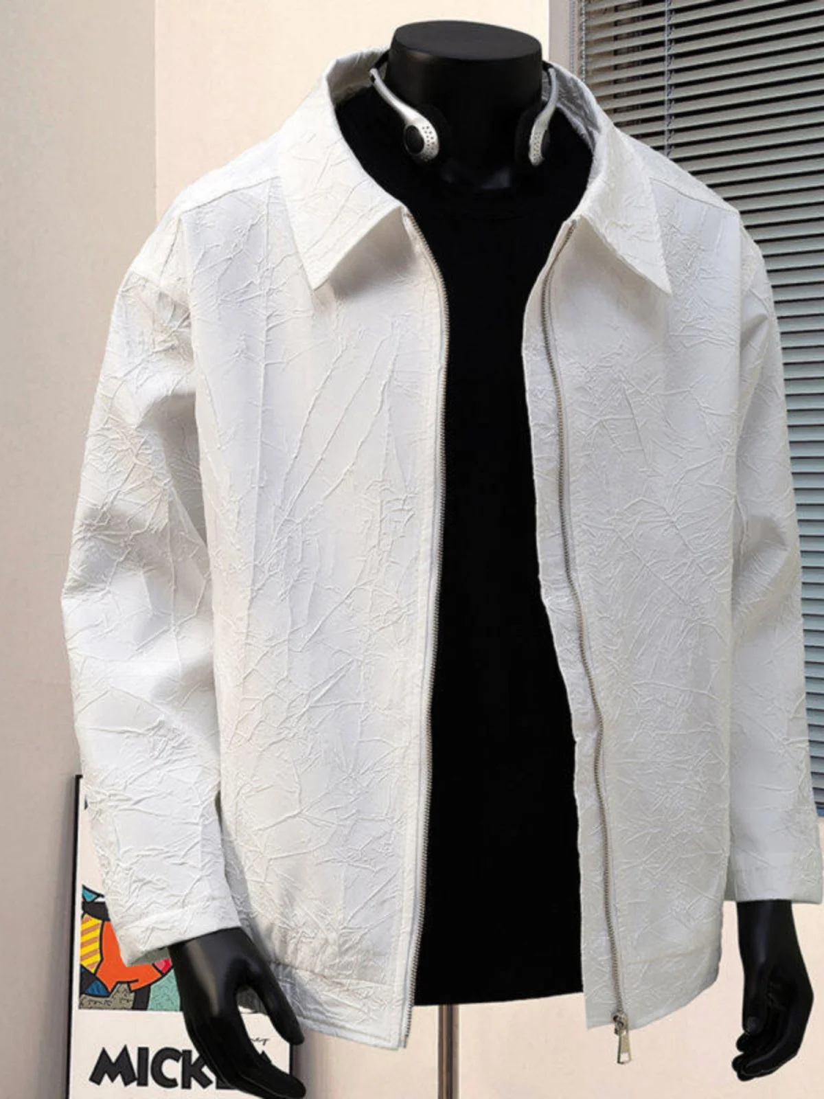 

Мужская бейсбольная куртка Cleanfit American Style: модная весенняя куртка-бомбер с отложным воротником, стильная верхняя одежда