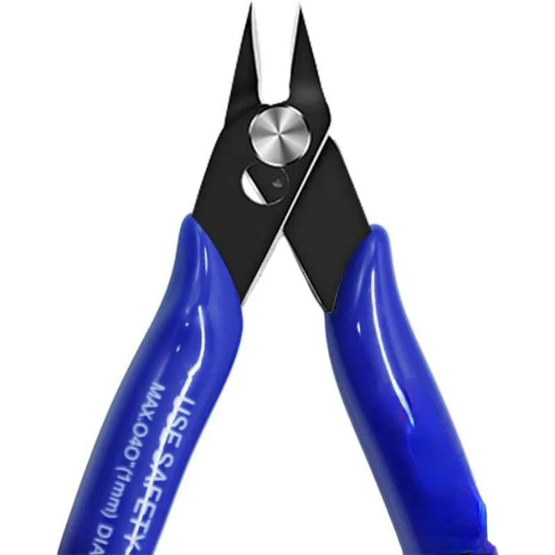 

Efficient and Durable Mini Diagonal Wire Cutting Pliers with Flush Elves Cable Cutters Nipper - Ideal for Precision Work, Crafti