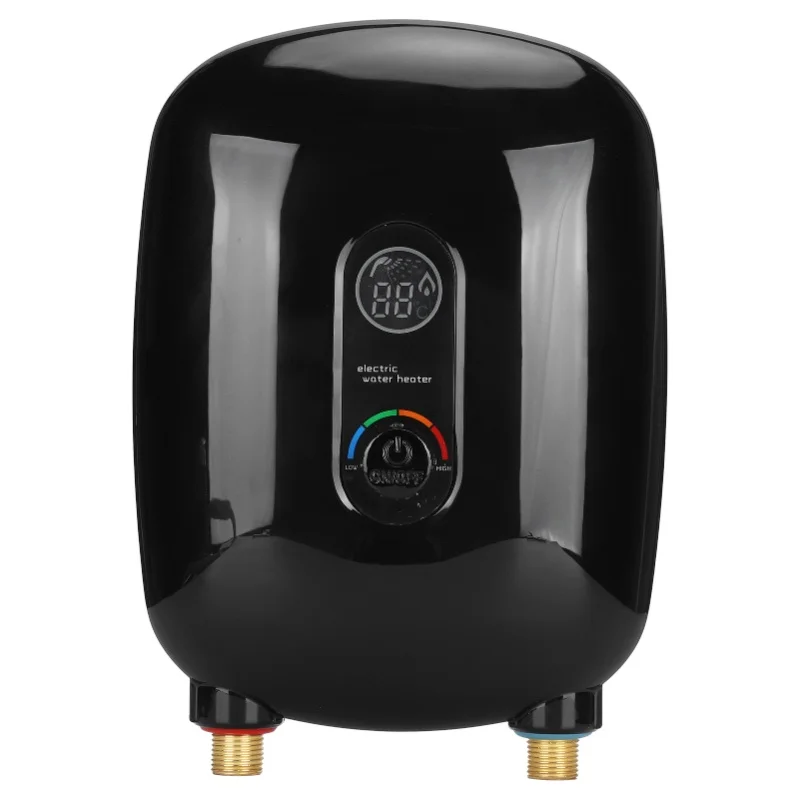 6500W Water Heater Instant Water Heating Tankless Shower Heater Temperature Control 220V
