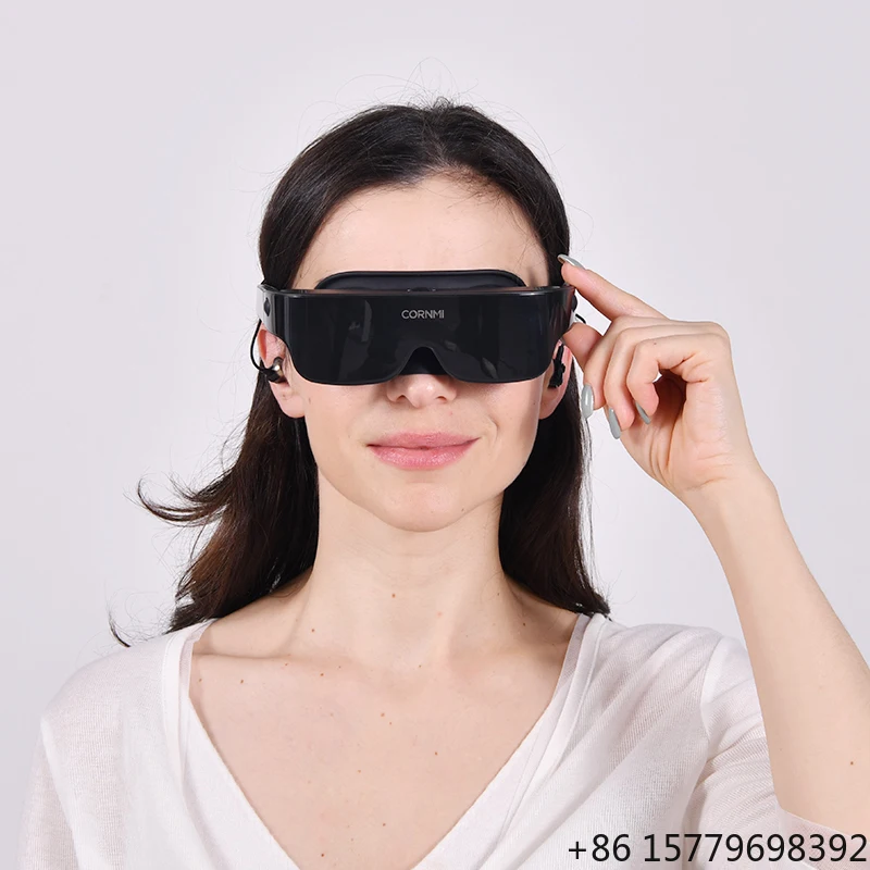 

X7 Pro Smart Glasses VR Headset Head Mounted Display, 4K OLED Cinematic HMD with Dual 2K Micro-OLED Screens