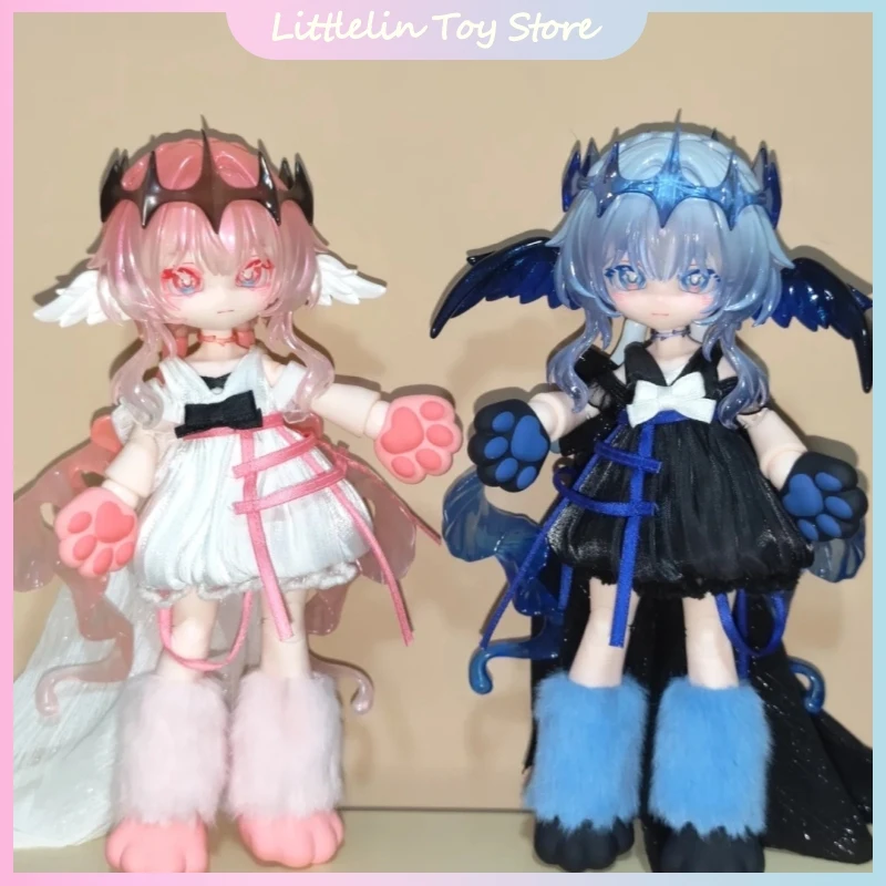 حقيقي مخصص لونا لسلسلة القمر Bjd صندوق أعمى شخصيات الحركة اللطيفة Mjd دمية مشتركة ألعاب عصرية حلية صندوق غامض هدية #1