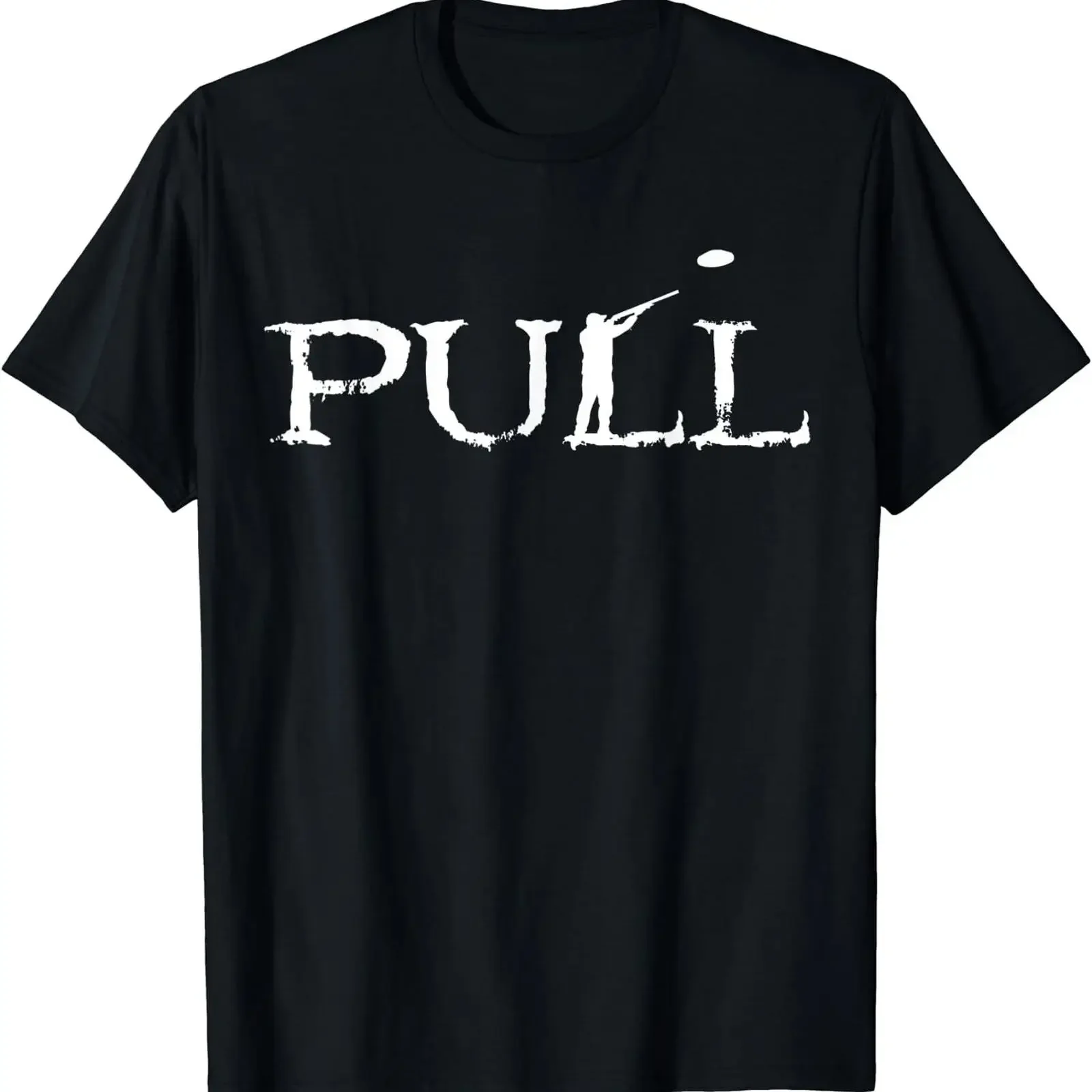 New Limited Pull Clay Skeet Shooting Pigeon Trap Lover T Shirt vintage Washed Casual Stretched homme designer clothes
