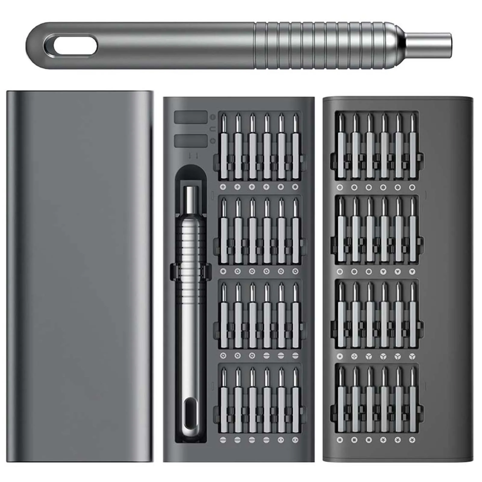 

24/51/62pcs Screwdriver Precision Set Power Tool Kit Phillips Magnetic Bits for Repair Home Household Tool Set