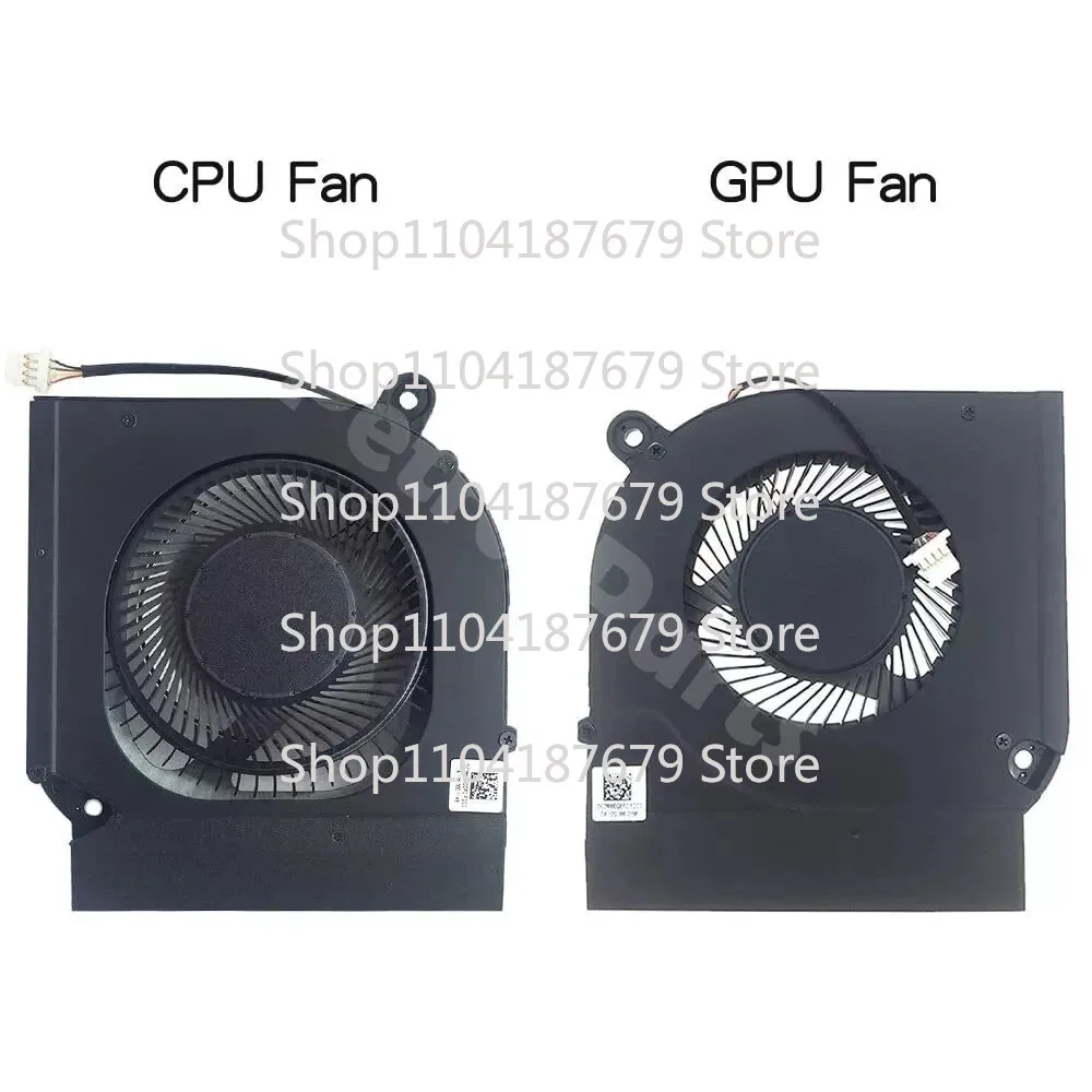 1pcs CPU GPU Cooling Fans for Acer Nitro 5 AN515-55 AN515-45 AN517-52 AN517-41 AN515