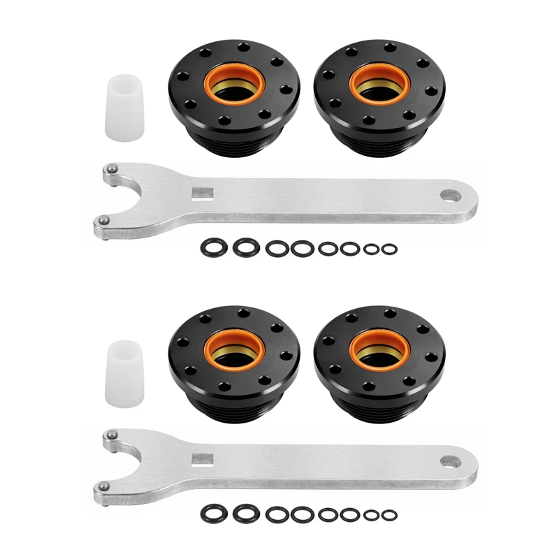 

2X Automobile Front Hydraulic Steering Seal Rebuild Kit, HS5157, with Wrench