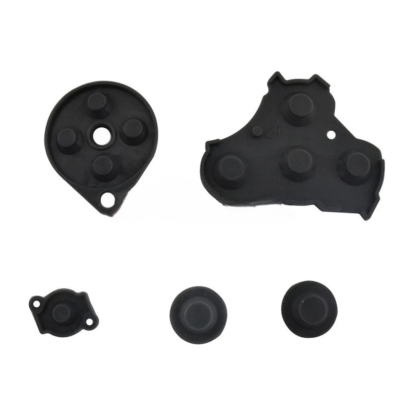 YuXi 1 Набор для NGC проводящие клейкие кнопки сменный контроллер силиконовый Кондуктивный резиновая подкладка для кнопок резиновый коврик