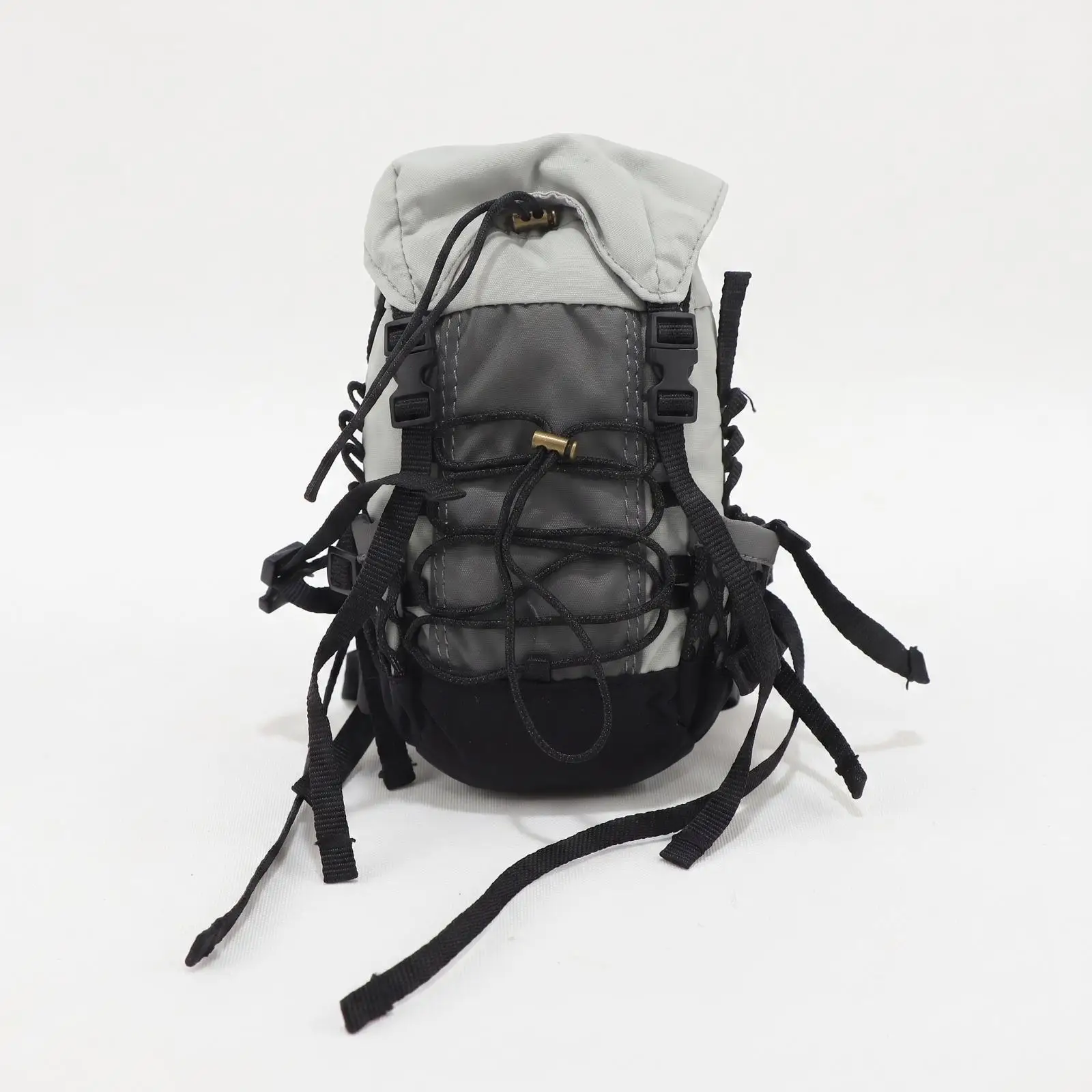 Action Figure Backpack Miniature 1/6 Scale Backpack Daypack Outdoor-Style Accessory Realistic for Collectors, Toy Photography