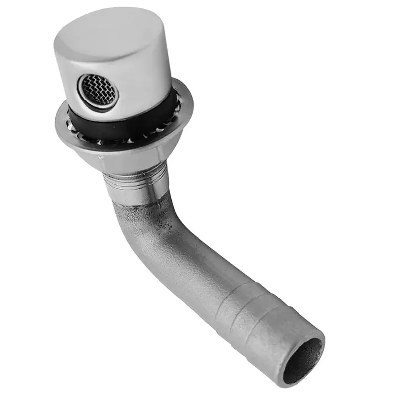 NEW HOT In Stock-Marine Hard Ware 316 Stainless Steel 90° Thru Hull Fuel Gas Tank Vent For Boat 5/8