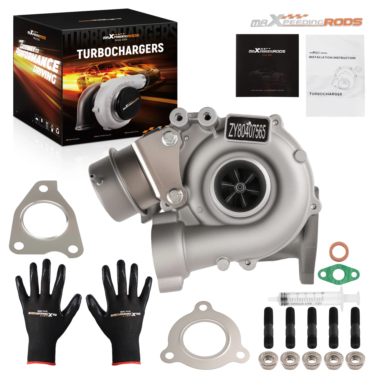 Maxpeedingrods Turbocharger Turbo For Renault 1.6 Dci Nissan Qashqai J10/J11 R9M 130HP 2011- For Nissan X-Trail For Mercedes