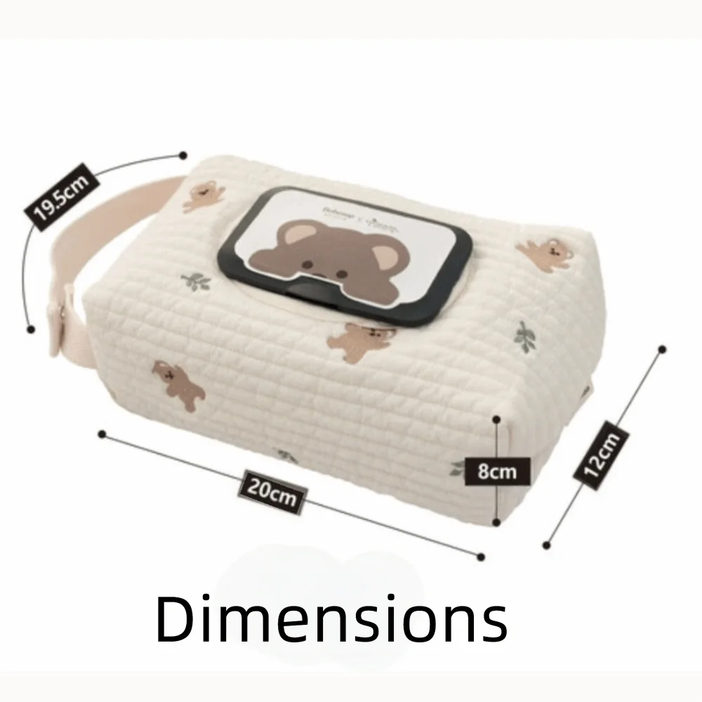 Cartoon Car Mounted Tissue Box Removable Modern Simplicity Wet Wipes Case Portable Multifunctional Hanging Storage Box
