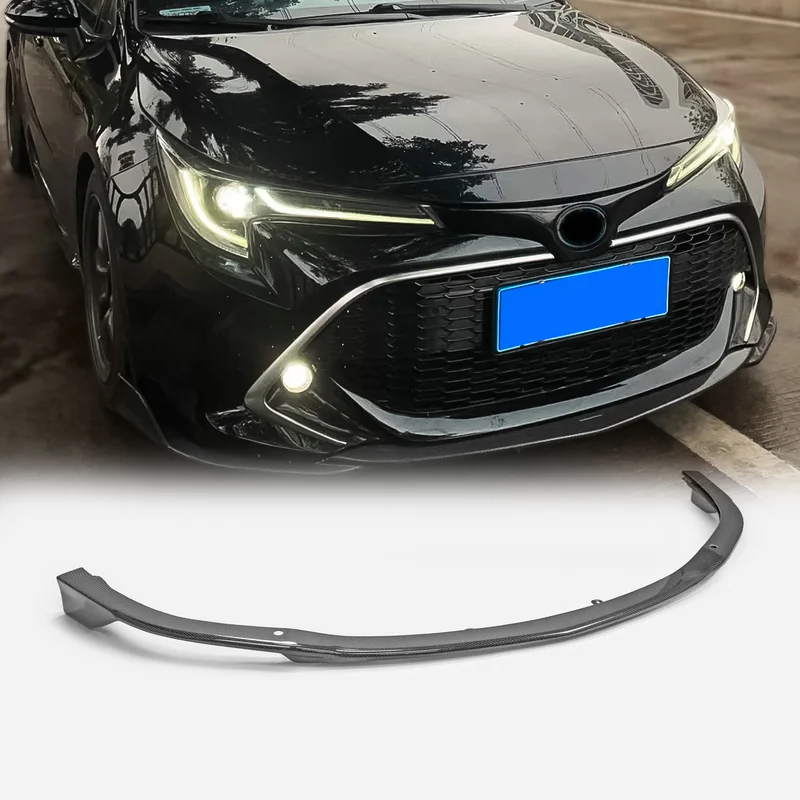 

For Toyota Corolla Sport Auris E210 Hatchback (NRE210H/NRE214H/ZWE213H) TM Type Front Lip - Perfect Fit E210 Hatchback