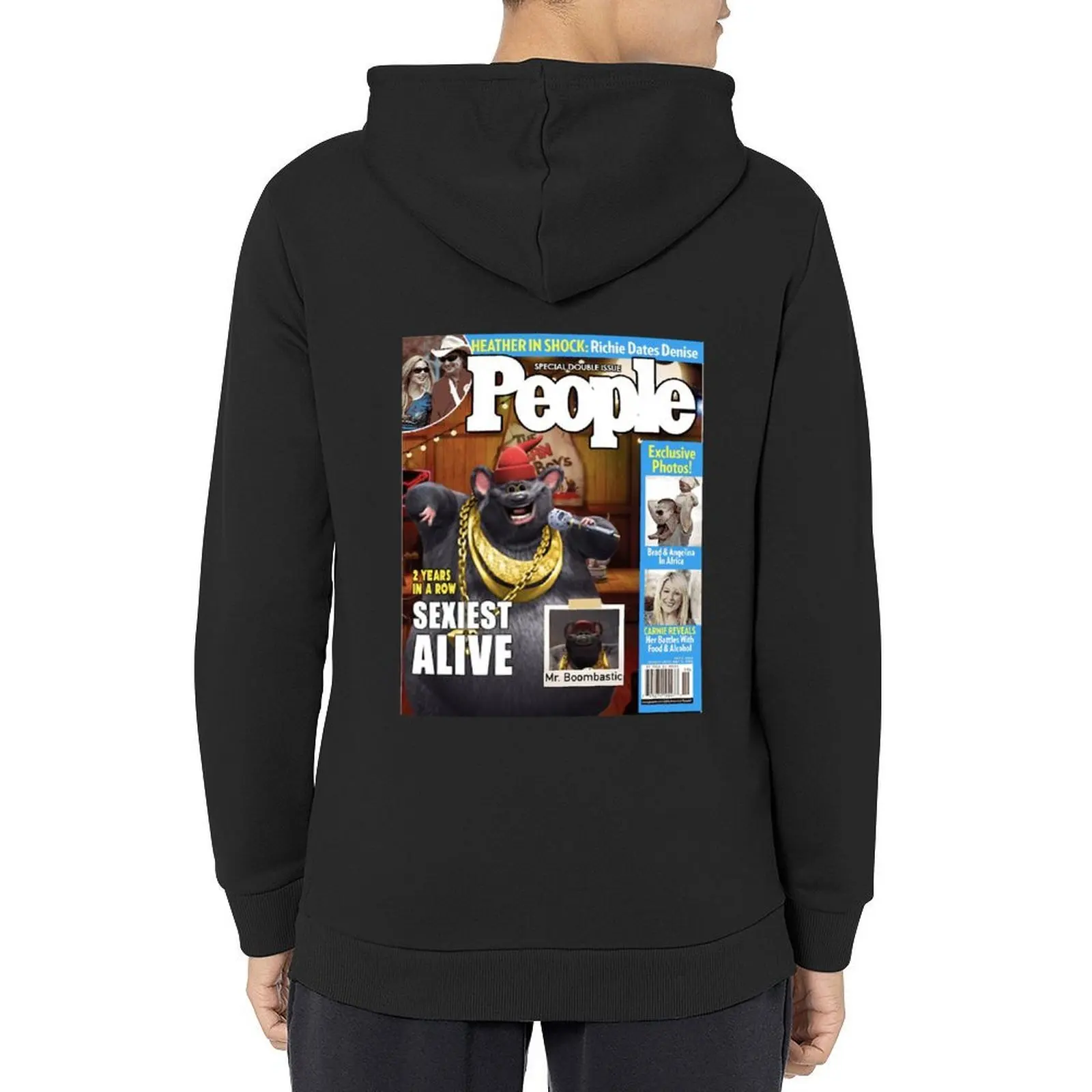 

Biggie Cheese sexiest man alive Hoodie aesthetic clothing autumn clothes men's coat korean autumn clothes hoodie oversize