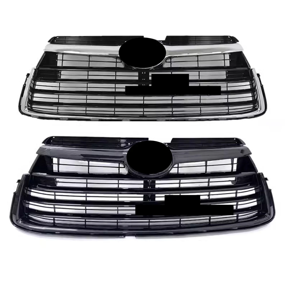 Car Grille Mask Radiator Front Bumper Grill for 15-17 Toyota Highlander